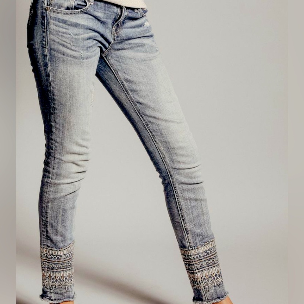 Miss Me Jeans, Women’s Size 25, Mid- Rise, Ankle Skinny